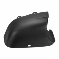 Boitier de couverture de miroir aile inférieur droit pour voiture noire pour Opel Vivaro Renault Trafic Van Fiat Talento