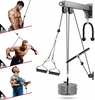BOMINFIT 3-en-1 système de poulie équipement de fitness multifonction biceps triceps main force entraînement home gym sp