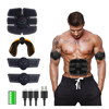 Bominfit EMS Smart Abdominal Muscle Stimulator 6 Modes EMS Training Arm Hip Exercise Belt for Home Gym Office Fitness