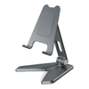 BONERUY P10 Support pliable à deux axes pour smartphone tablette 4-12, 9 pouces