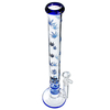 Bongs en verre 38cm Pipes à huile deau Bongs en verre Narguilé