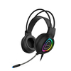 Bonks G3 casque de jeu virtuel 7.1 canaux rétro-éclairage RGB casque stéréo Surround avec Microphone auriculares pour PC