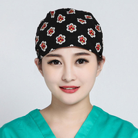 Bonnet ajustable en Turban pour femmes avec imprimé floral et chapeaux
