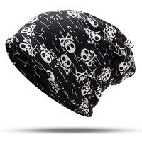 Bonnet bicolore avec couvre-chef