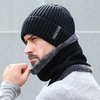 Bonnet chaud bonnet doublé de laine polaire