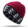 Bonnet chaud unisexe en tricot de poule Bonnet décontracté à la mode