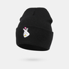 Bonnet coeur unisexe en laine Bonnet Turban