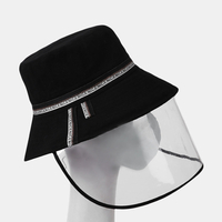 Bonnet de pêcheur amovible Capuchon de protection anti-gouttelettes