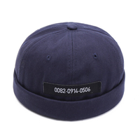 Bonnet Français Ajustable En Coton Uni Pour Femmes,  Coton