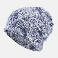 Bonnet multi-usages en coton imprimé de coton pour femmes