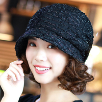 Bonnet respirant en polyester pour femmes,  chapeau à larges bords