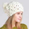 Bonnet tricoté à la main pour femmes