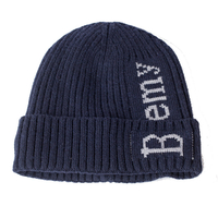 Bonnet tricoté en velours Plus pour hommes,  hiver