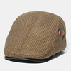 Bonnet tricoté pour hommes Casquettes de béret chaud rembourrées et réglables Visière extérieure Chapeau Cabbie