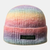 Bonnet tricoté unisexe Tie-dye dégradé de couleur mixte Coloe
