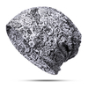 Bonnet unisexe en turban à fleurs roses et en coton unisexe