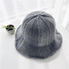 Bonnetdepêcheurenbonneteriepour femme,  bonnet dhiver à bord large