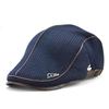 Bonnet en tricot pour homme Chapeau rembourré chaud Béret Casquettes Casual Outdoor Visor Forward Chapeau