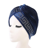 BonnetMusulmanVintageenFlanelleTurban pour Femme en Chimiothérapie