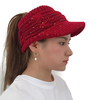 Bonnets de bonnets souples femme hiver