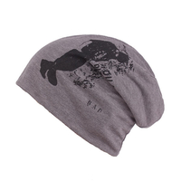 Bonnets imprimés imprimés en coton unisexe pour hommes