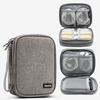 Boona 15 * 11.5cm Double Pont Accessoires Numériques Sac De Rangement Écouteur Flash Disque Dur USB Câble Organisateur S