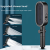Boosted Pressure Shower Head with Filter Shower No-drill Base 1.5m Hose Pressurized Shower Pressurized Handheld Filter L