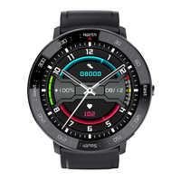 BORD NORD NL03 moniteur de pression artérielle de fréquence cardiaque montre 1.28 pouces plein écran tactile chronomètre