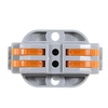 Bornier universel 32A de connecteur de fil de bornes rapides PCT-222A