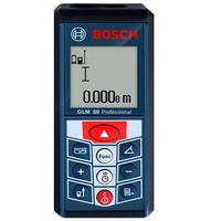 BOSCH GLM80 Télémètre Laser Infrarouge Instrument de mesure Laser de haute précision portable IP54 Règle électronique ét
