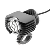 BOSMAA M20L 12V 20W 2400lm 10V-80V moto LED phares super lumineux blanc brouillard DRL conduite spotlight