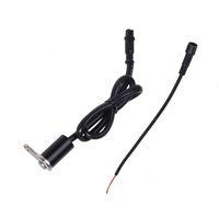Bosmaa MK6 Moto Réinitialiser Momentané Commutateur ON-OFF Guidon Montage Étanche Interrupteurs Étanches Bouton 12 V Pha