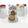 Boîte à bonbons de mariage Cage à oiseaux Boîte à bonbons Cadeau de fête Boîte à chocolat Fleur Metel