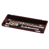 Boîte à flûte en bois porte-boîte de haute qualité en acajou Portable Instrument Flûte pour accessoires de flûte