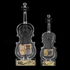 Boîte à musique de forme de violon à remontage mécanique,  décoration de la maison,  cadeaux danniversaire