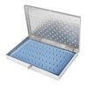 Boîte à outils chirurgicale de chirurgie de taille moyenne de cas de cas de stérilisation dacier inoxydable