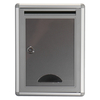 Boîte aux lettres verrouillable extérieure de boîte aux lettres de courrier en aluminium de boîte aux lettres fixée au m