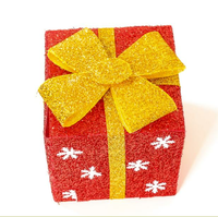 Boîte-cadeau de noël boîtes à bijoux bricolage étui de rangement titulaire arc cadeau cadeau