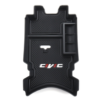 Boîte daccoudoir de boîte de rangement de commande centrale pour Honda Civic 2016-2017