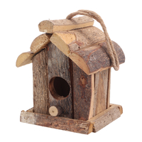 Boîte de nidification de maison doiseau en bois Vintage petit nid doiseaux sauvages décoration de jardin à la