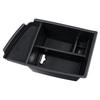 Boîte de plateau de rangement daccoudoir de console dorganisateur de centre de voiture noir pour Kia Niro 2018