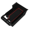 Boîte de plateau de rangement pour organisateur daccoudoir de Console centrale de voiture noir pour Mazda CX-30 202
