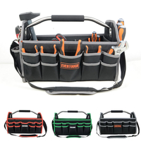 Boîte de poches de rangement pour sac à outils épais pliable pour électricien