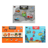 Boîte de Puzzle magnétique éducation de la petite enfance Puzzle magnétique jouet 3d habiller livre magnétique enfants c
