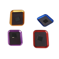 Boîte de rangement à vis magnétique SFD plateau de rangement en alliage daluminium pour fournitures doutils de