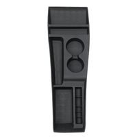 Boîte de rangement console centrale en silicone noir pour Tesla modèle X / S 2012-2017