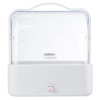 Boîte de rangement cosmétique couvercle anti-poussière transparent organisateur de maquillage de bureau étagère portable