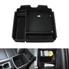 Boîte de rangement daccoudoir de voiture ABS pour Kia Carnival 2021 décoration intérieure noir
