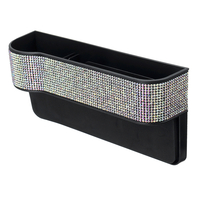 Boîte de rangement de fournitures de voiture avec perceuse pour boîte de rangement de fente de siège de voiture pour le