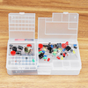 Boîte de rangement de pièces de réception de composant pour réparations de téléphones portables
